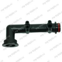 Патрубок контура ГВС проходной (2) для котла Navien Deluxe 13-40 (patrubgvs2Deluxe)