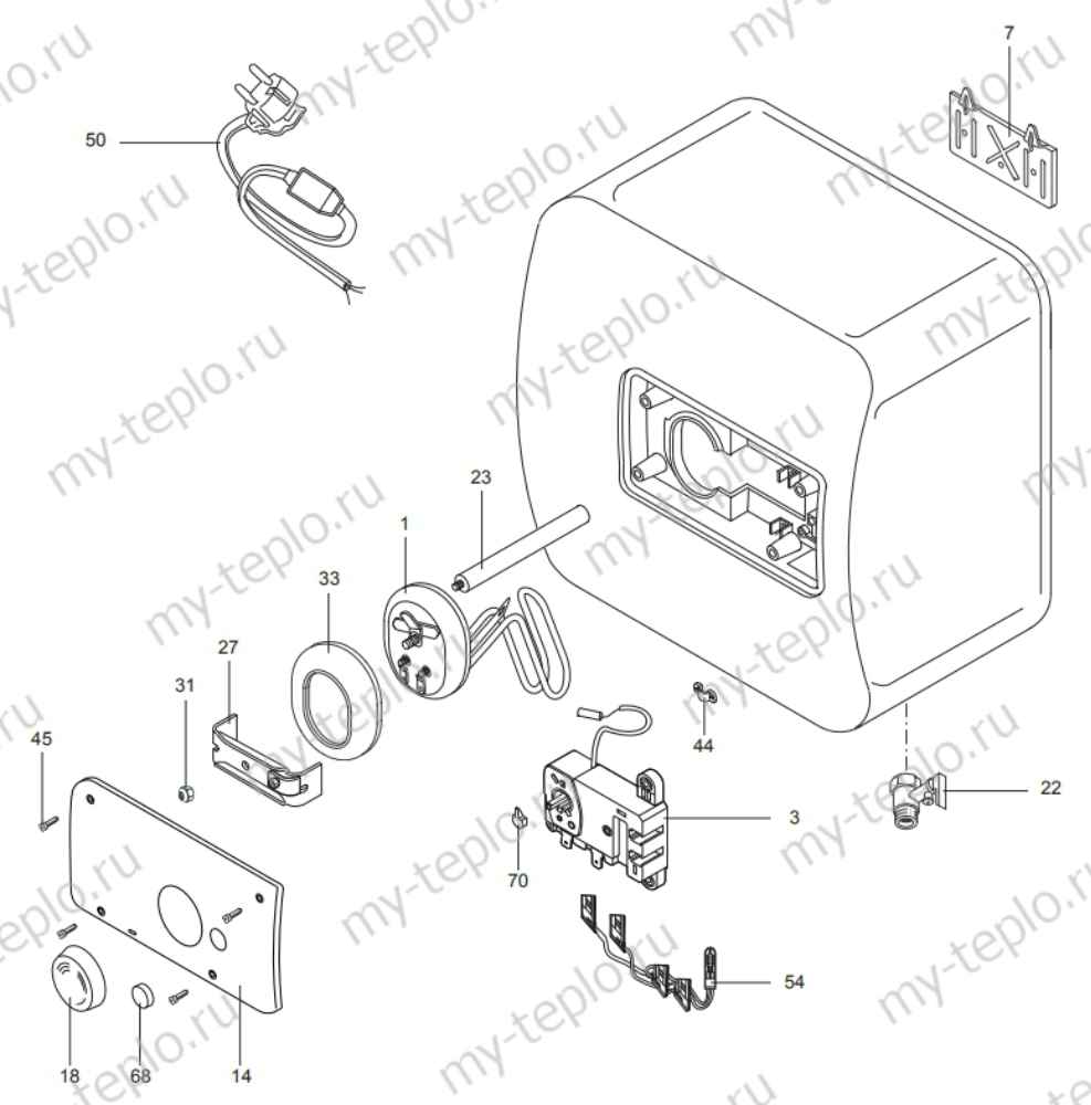 Запчасти Ariston ABS PRO 10 купить в Ижевске