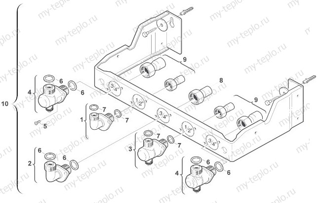 Купить запчасти Buderus Logamax U022-24К в Ижевске