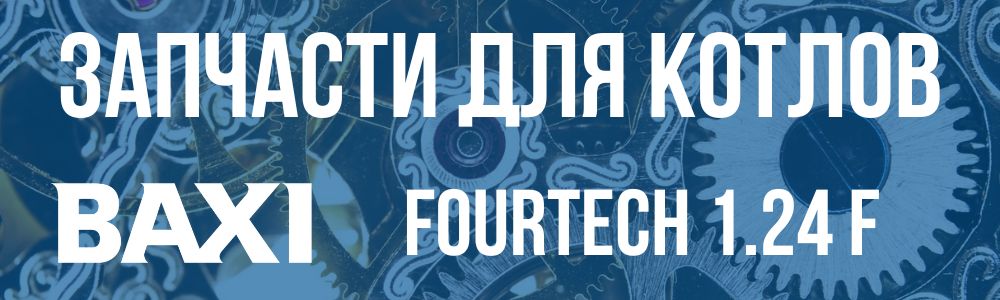 Купить запчасти для котлов Baxi FOURTECH 1.24 F в Ижевске